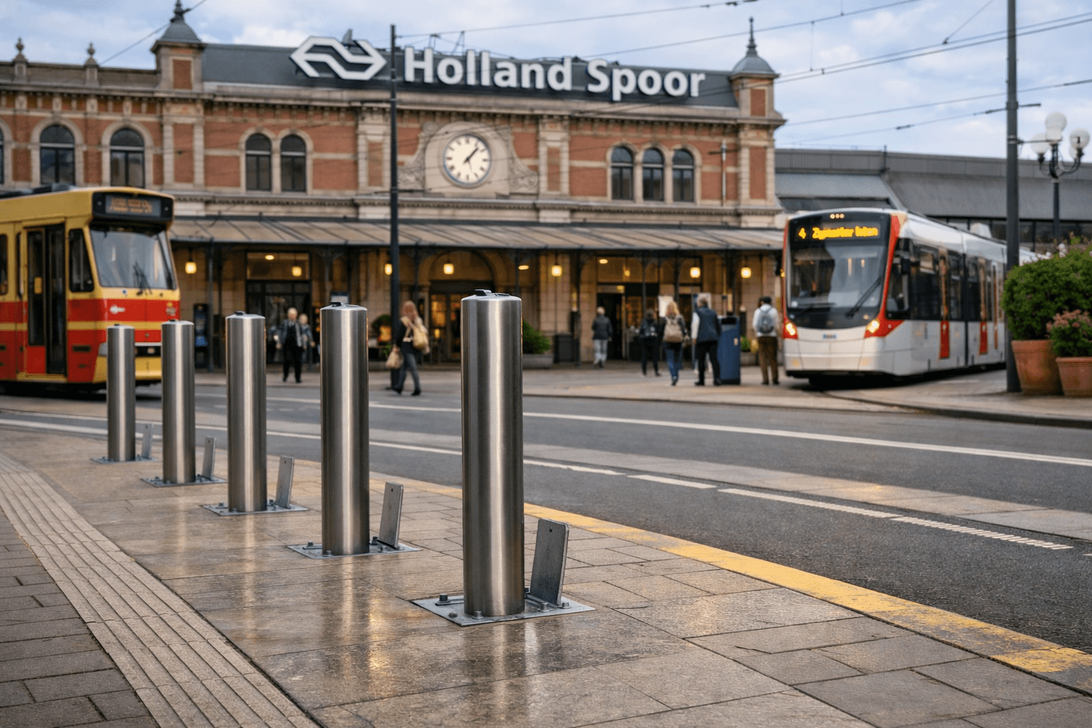 Aanrijdpalen en rampalen