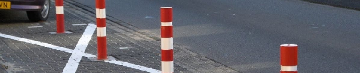 RhinoFlex Street Bollards with shape memory