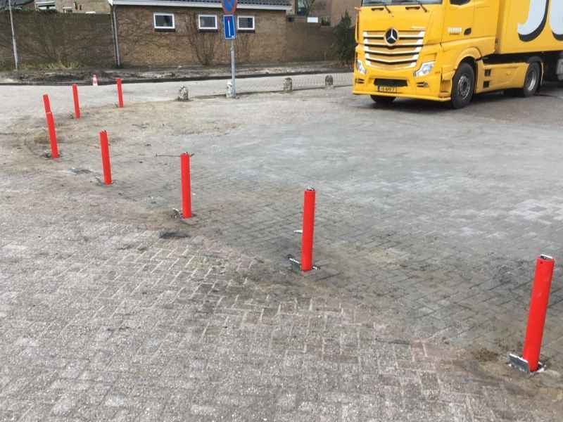 Parkeerpalen bedrijf