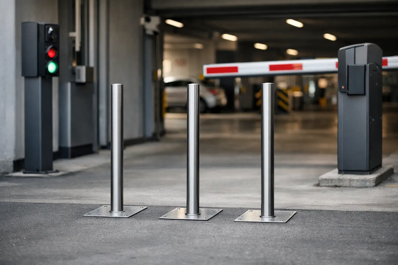 Voorbeeld: parkeergarage toegang beveiligen 1 RhinoSystems