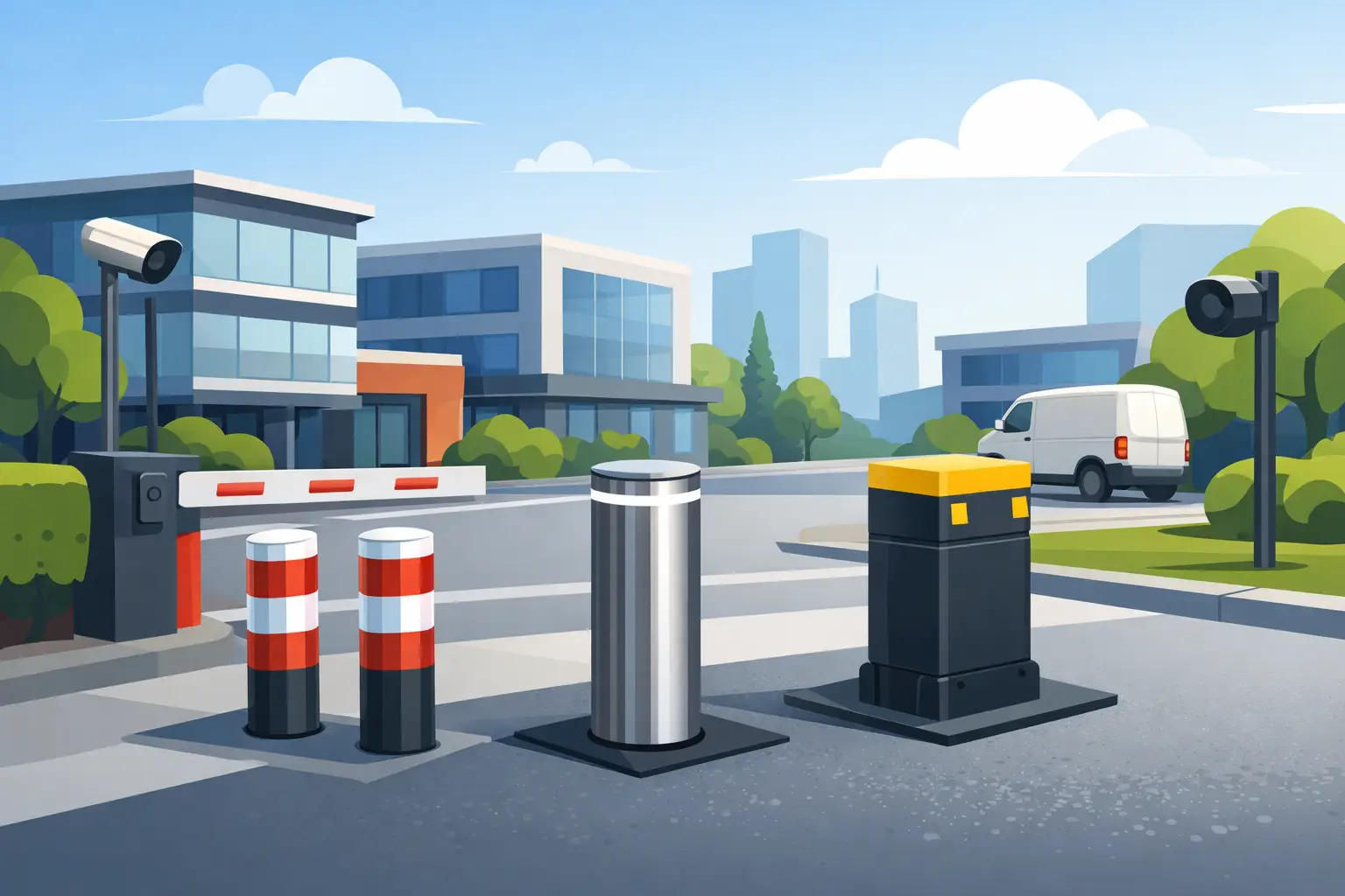 Welke poller voor bedrijventerrein kiezen? 1 welke poller voor bedrijventerrein kiezen